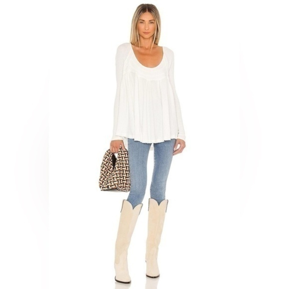 Free People It’s Always You Top White Size XS